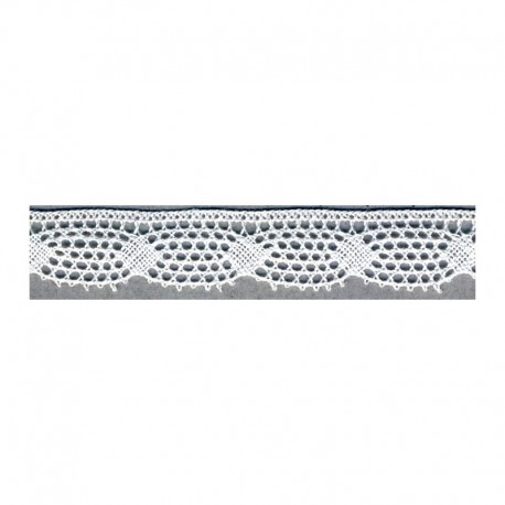 Dentelle coton 15mm