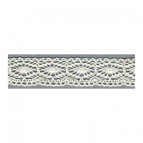 Dentelle coton 22mm  51 - 
