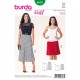 Patron Burda Style 6818 Jupe 36/54