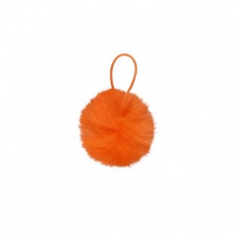 Pompon fourrure lapin 5cm