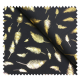 Tissu jersey Marine Plume Or