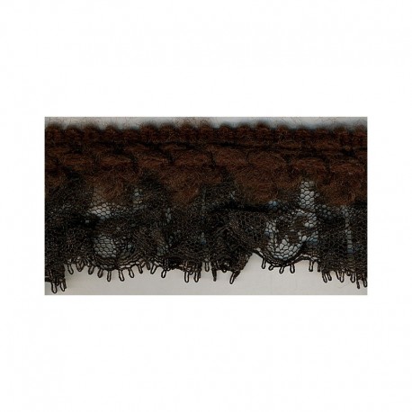 Fronce dentelle / Galon laine