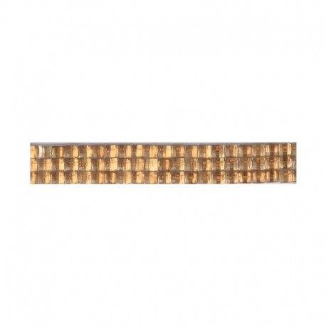 Strass 3 rangs thermocollant