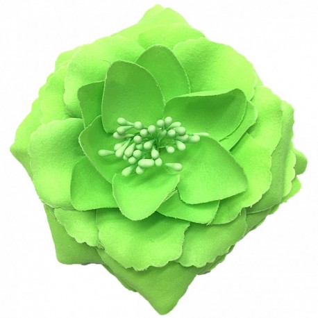 Fleur fluo/broche