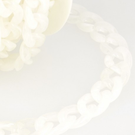 Chaine plastique brillant