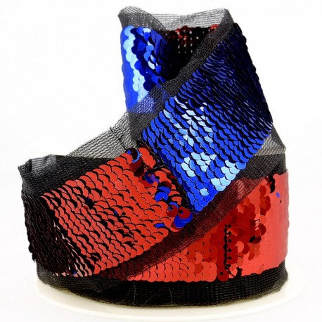 Galon paillettes revers