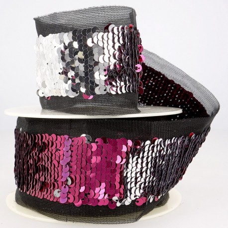 Galon paillettes revers