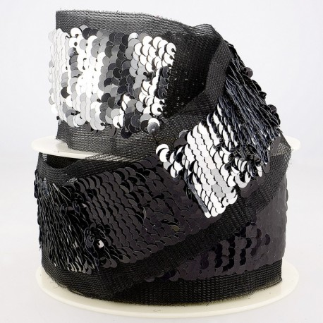 Galon paillettes revers