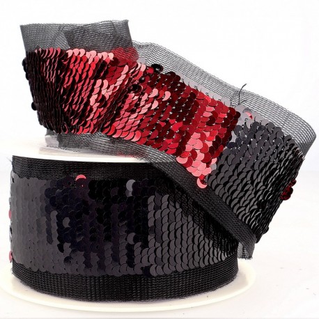 Galon paillettes revers