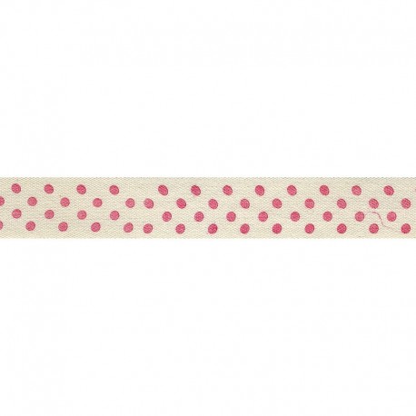 Ruban pois 15 mm