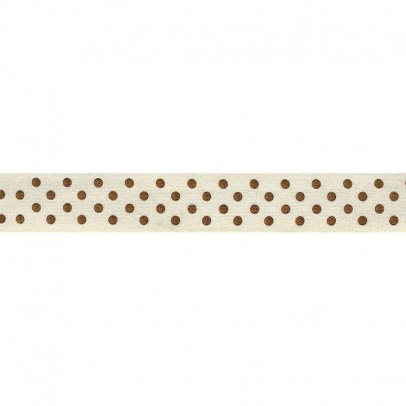 Ruban pois 15 mm