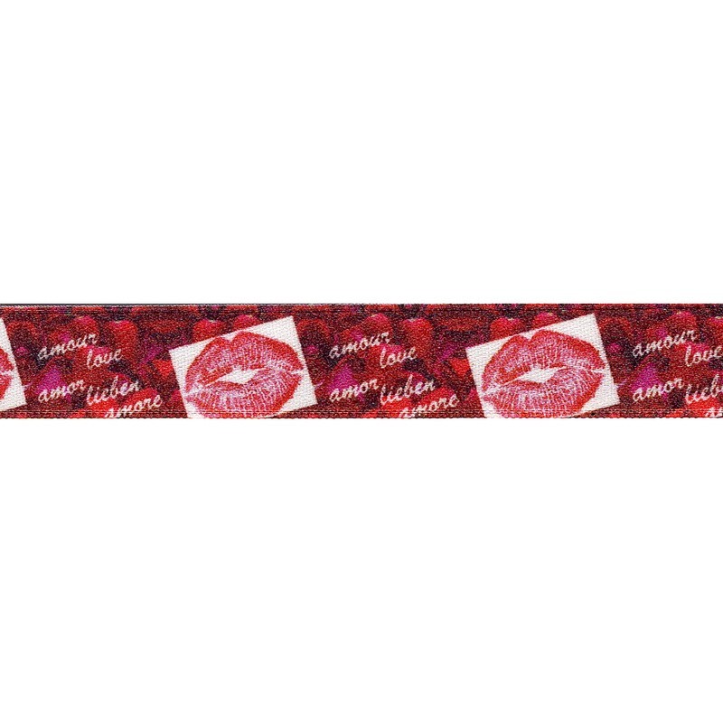 Ruban satin love