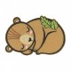 Ecusson animaux endormi - Ours