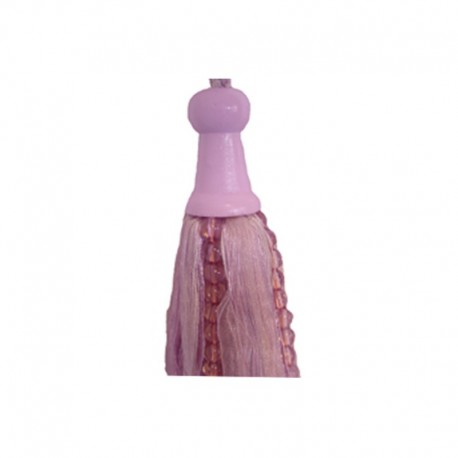 Embrasse pompon perle organza