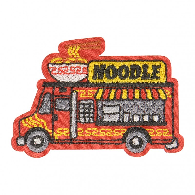 Ecusson food truck - Nouilles