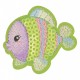 Ecusson aquatique - Poisson
