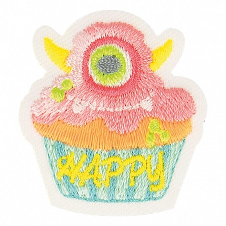 Ecusson anniversaire - Cupcake