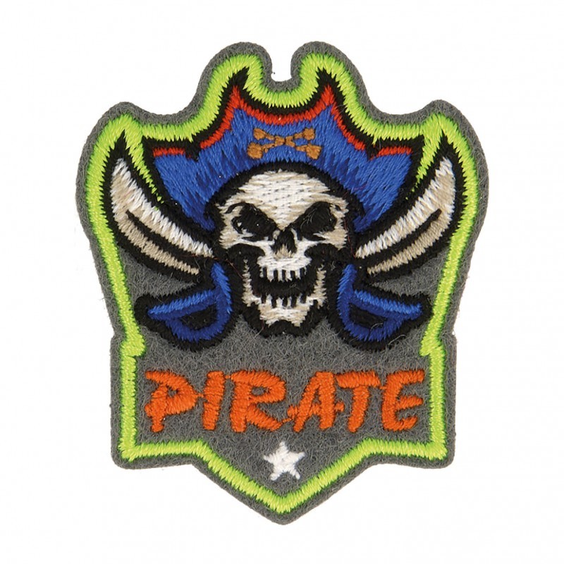 Ecusson combattant - Pirate
