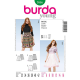 Patron Burda Style 7016 Jupe 32/42