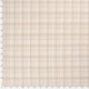 Tissu Aspect Lin Imprimé Blanc Cassé