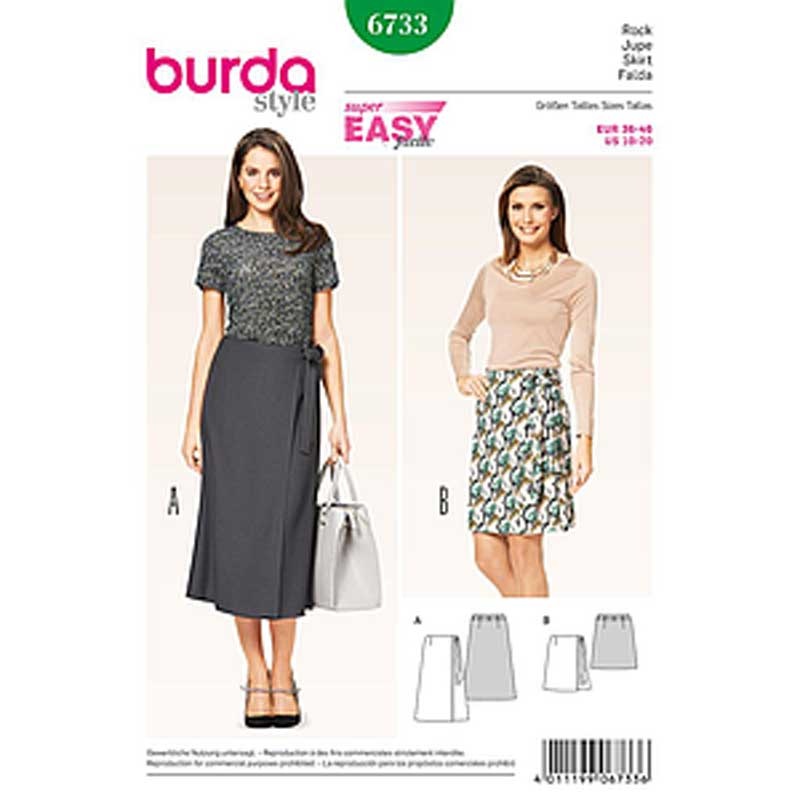 Burda clearance patron jupe