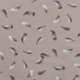 Tissu Jersey Coton Imprimé Plume Sable 