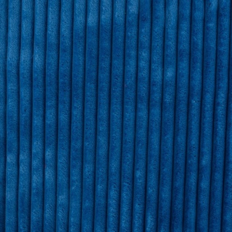 Tissu Polaire Microfibre Cotelée Petrol 