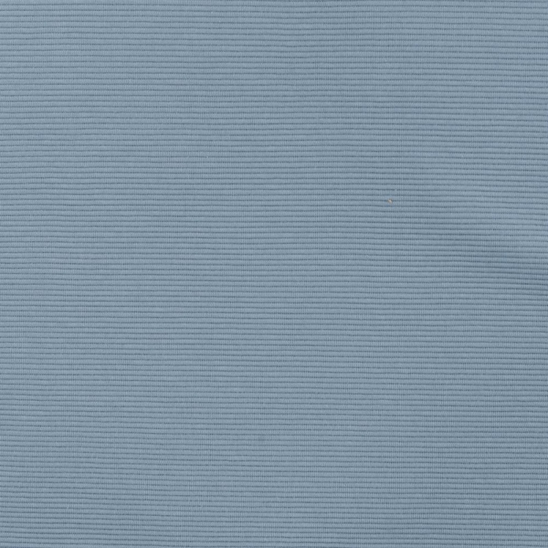 Tissu Jersey Rayures Ottoman Bleu 
