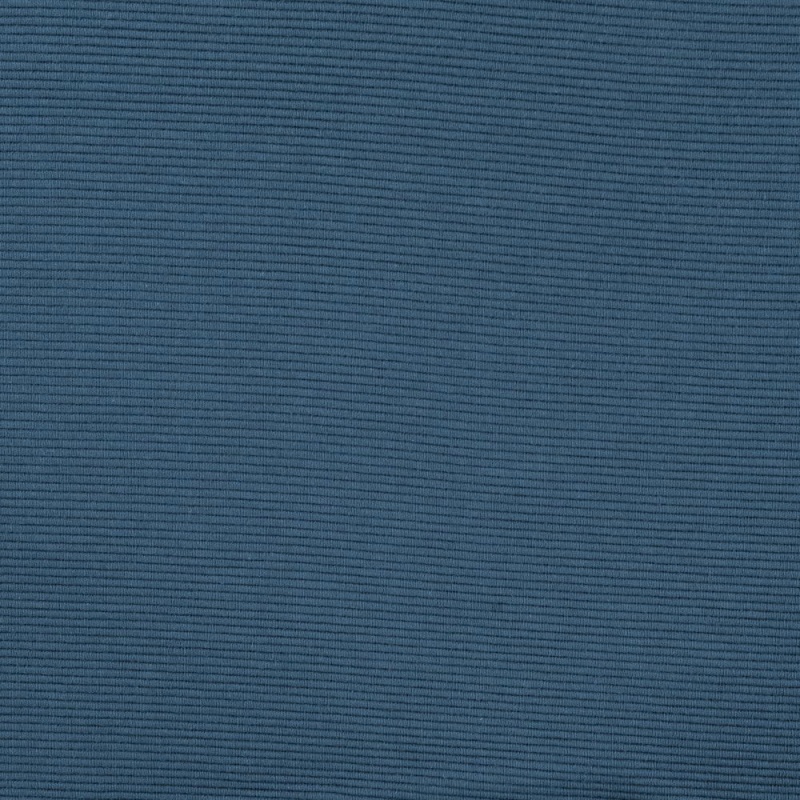 Tissu Jersey Rayures Ottoman Bleu Jeans 