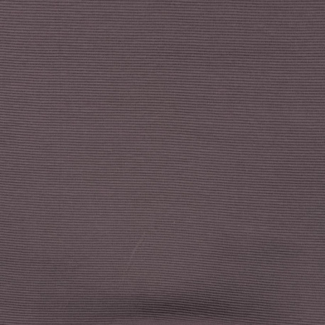 Tissu Jersey Rayures Ottoman Mauve 