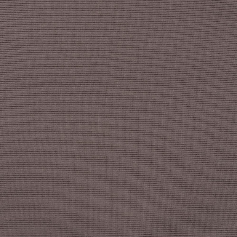 Tissu Jersey Rayures Ottoman Marron 