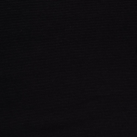 Tissu Jersey Rayures Ottoman Noir 