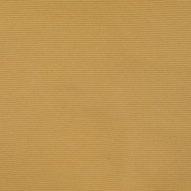 Tissu Jersey Rayures Ottoman Jaune 