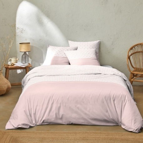 Parure Housse de Couette Percale Janne 