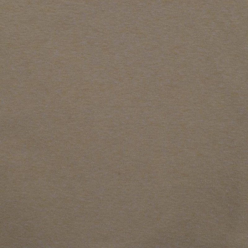 Tissu Sweat Reversible Uni Taupe
