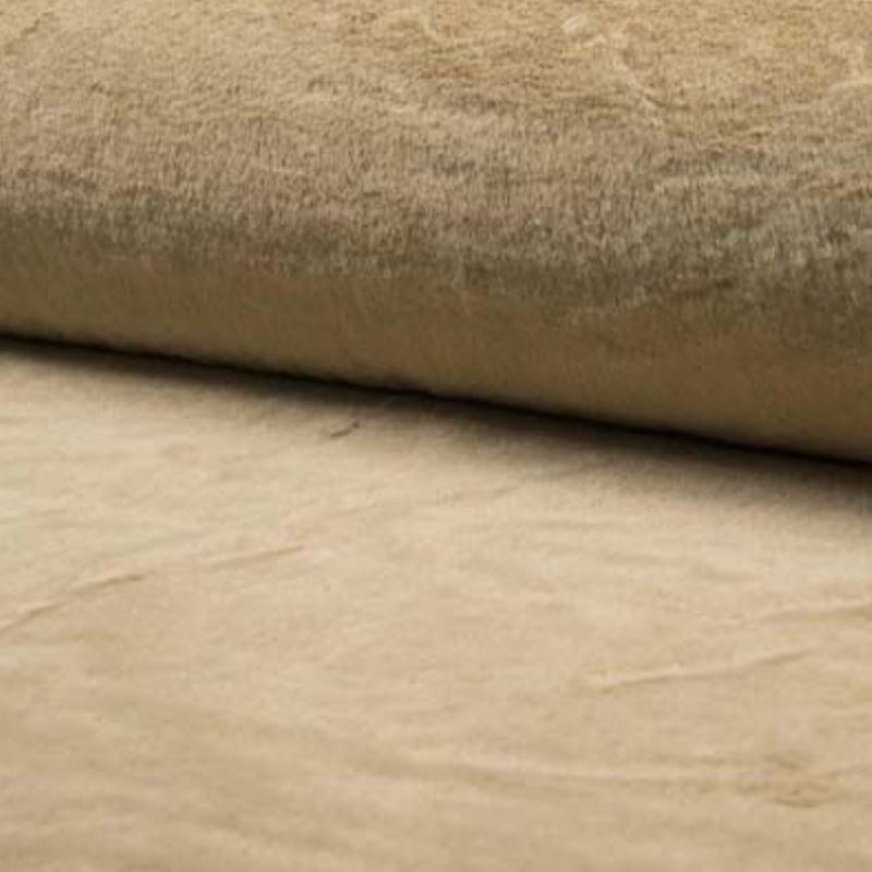 Tissu Fausse Fourrure Microfibre Castorini Camel  