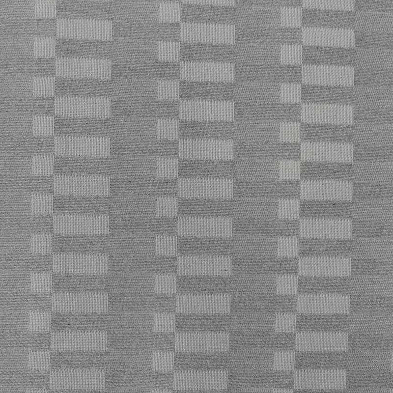 Tissu Jacquard Géometrique Gris
