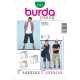 Patron Burda Style 7381 Young Short 44/56