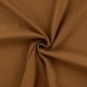 Tissu Jersey Côtelé Mandy Caramel