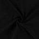 Tissu Jersey Côtelé Mandy Noir 