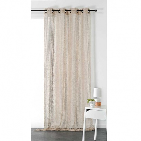 Rideau Filet de Pêche Kerguelen Beige