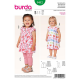 Patron Burda Kids 9412 Ensemble Fillette 68/98CM