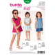 Patron Burda Kids 9416 Robe et Tshirt Fille 92/128CM