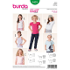 Patron Burda Kids 9439 Tshirt 98/152