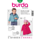 Patron Burda Kids 9456 Manteau et Veste 68/98