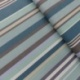 Tissu Enduit Garden Stripe Rayé Bleu