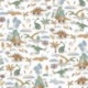 Tissu Imprimé Diplo Blanc