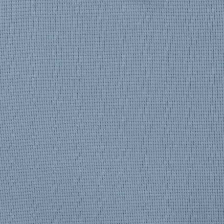 Tissu Jersey Gaufré Bleu 