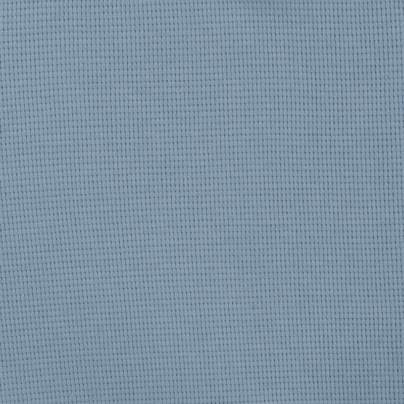 Tissu Jersey Gaufré Bleu 