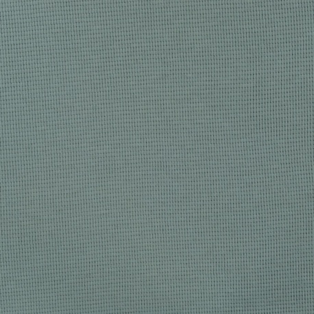 Tissu Jersey Gaufré Menthe
